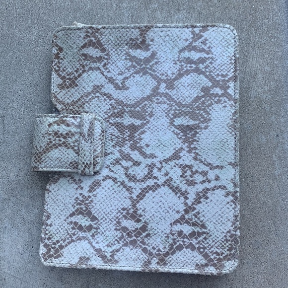 Maurizio Taiuti Made in Italy Snakeskin Leather Clutch Bag - Picture 4 of 14